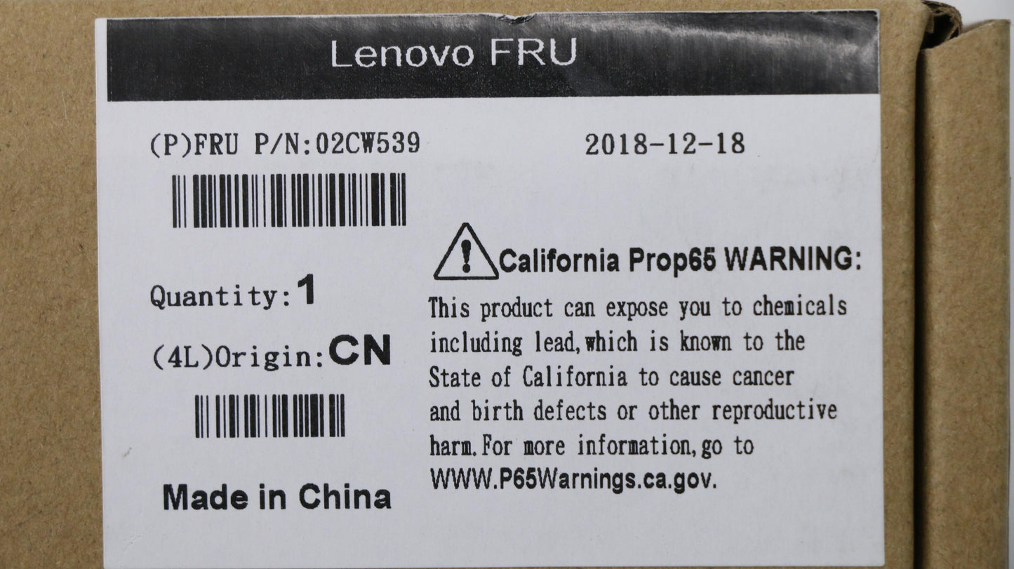 Lenovo M.2 Ssd Bkt W/Ht_Ec,Avc - 02CW539