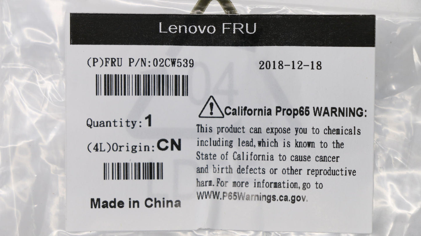 Lenovo M.2 Ssd Bkt W/Ht_Ec,Avc - 02CW539