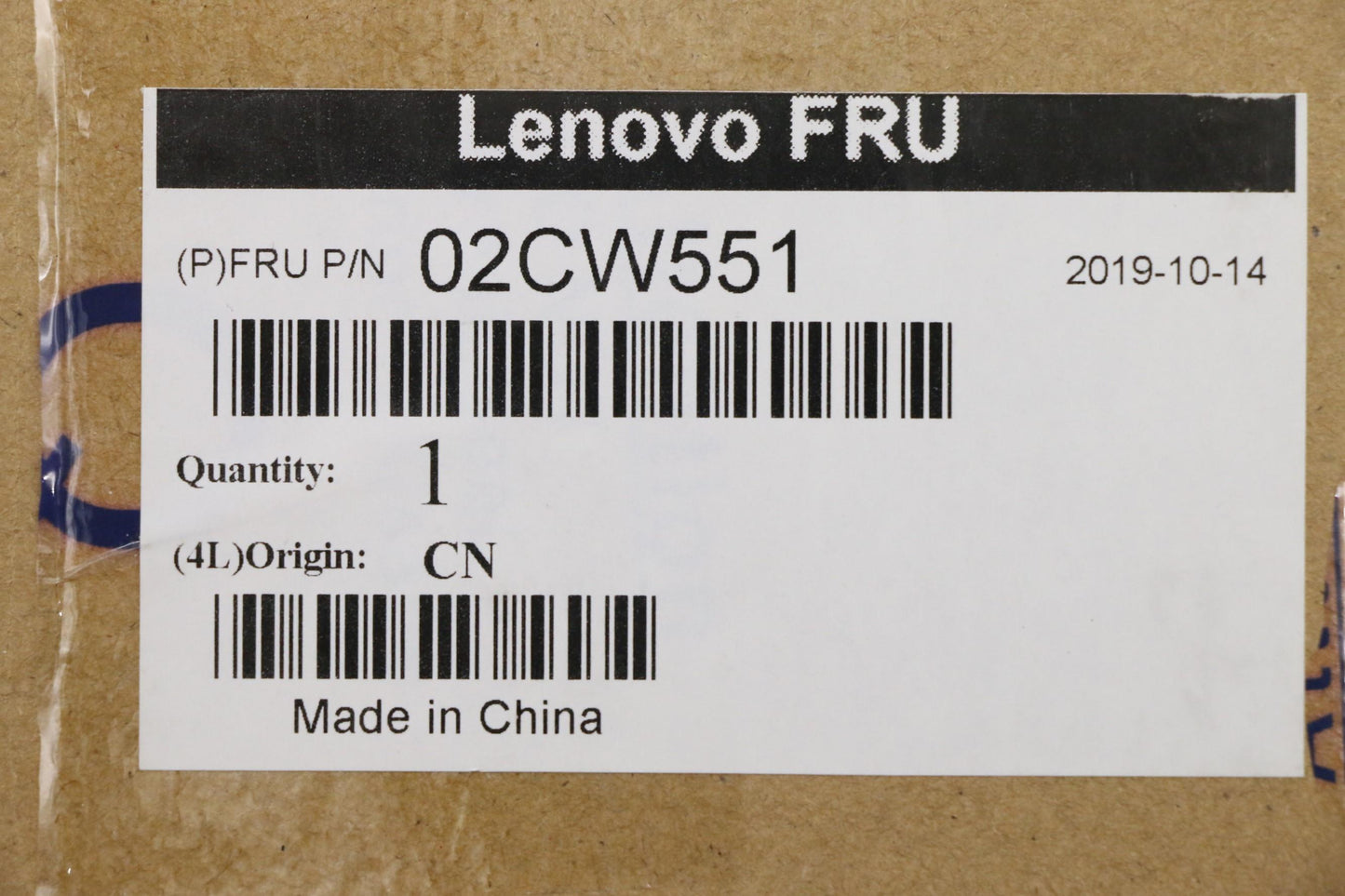 Lenovo Lx332 2070 Bracket Kit - 02CW551