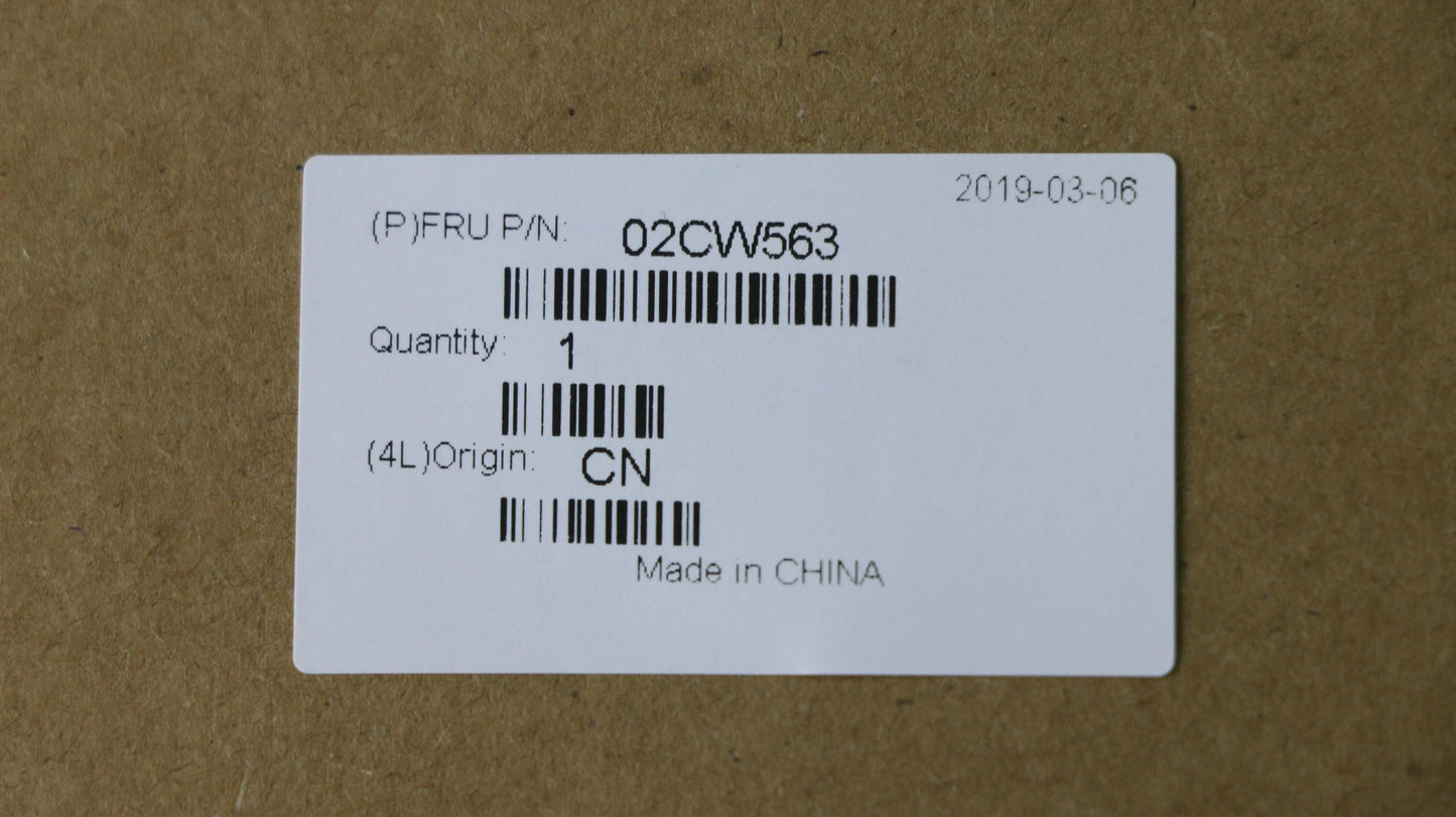 Lenovo Front Bezel Assy Black - 02CW563