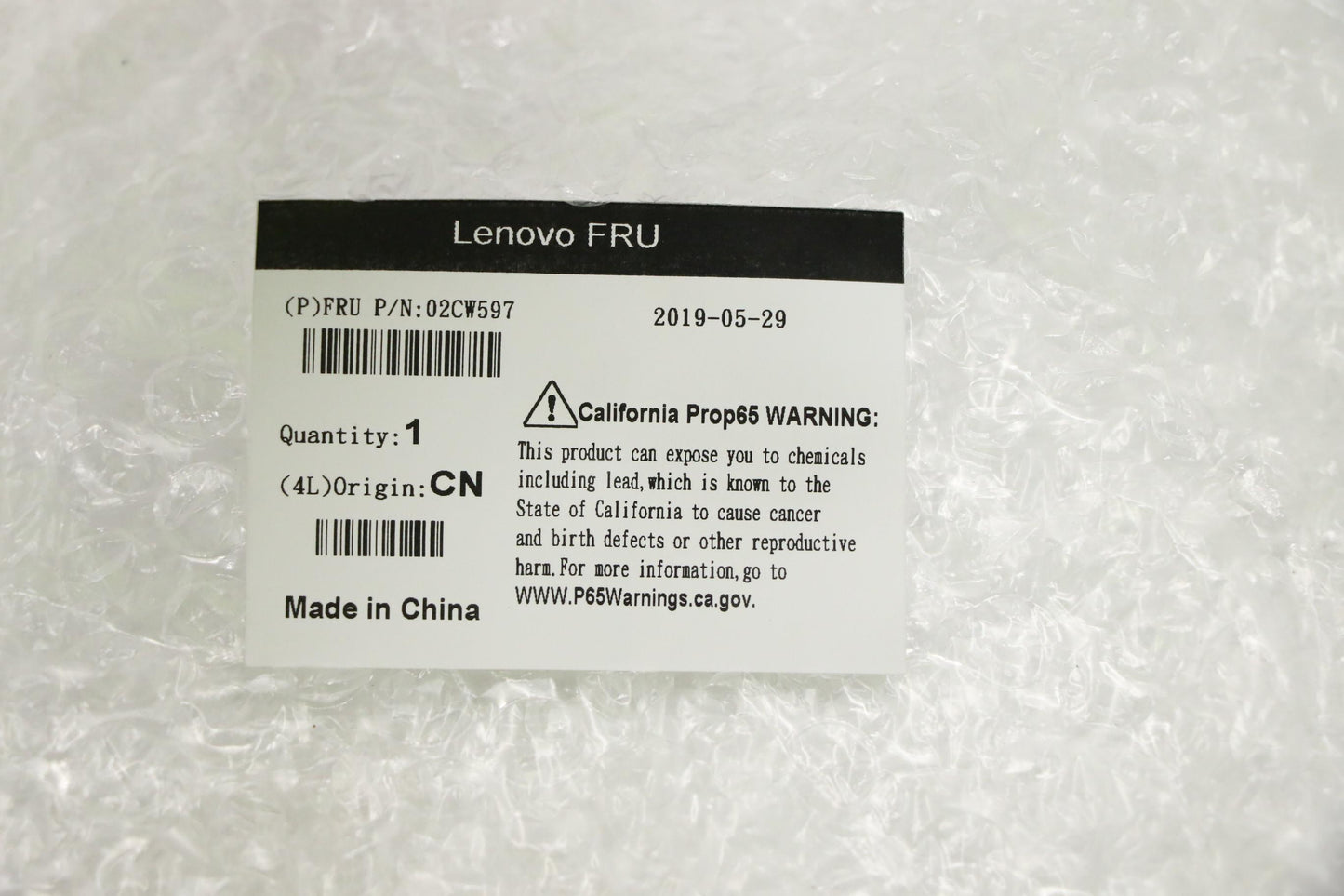 Lenovo 332Lt Fio Bezel Kit,Avc - 02CW597