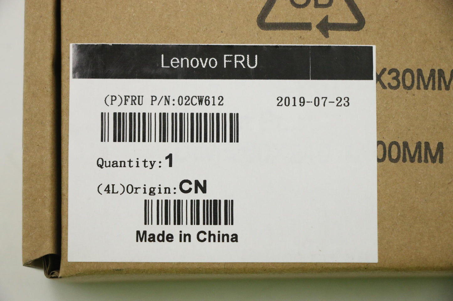 Lenovo Avc M2Ssd 2242 Pad 2.5Mm Ma500 - 02CW612