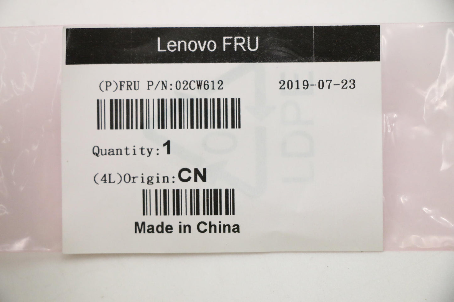 Lenovo Avc M2Ssd 2242 Pad 2.5Mm Ma500 - 02CW612