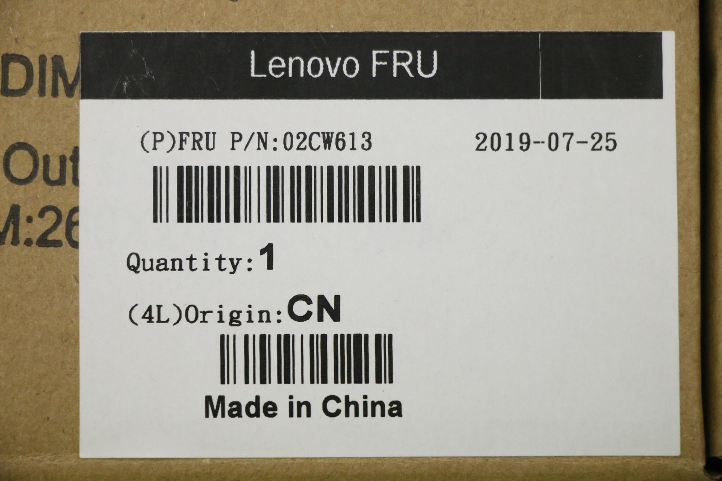 Lenovo Avc M2Ssd 2280 Pad 2.5Mm Ma500 - 02CW613