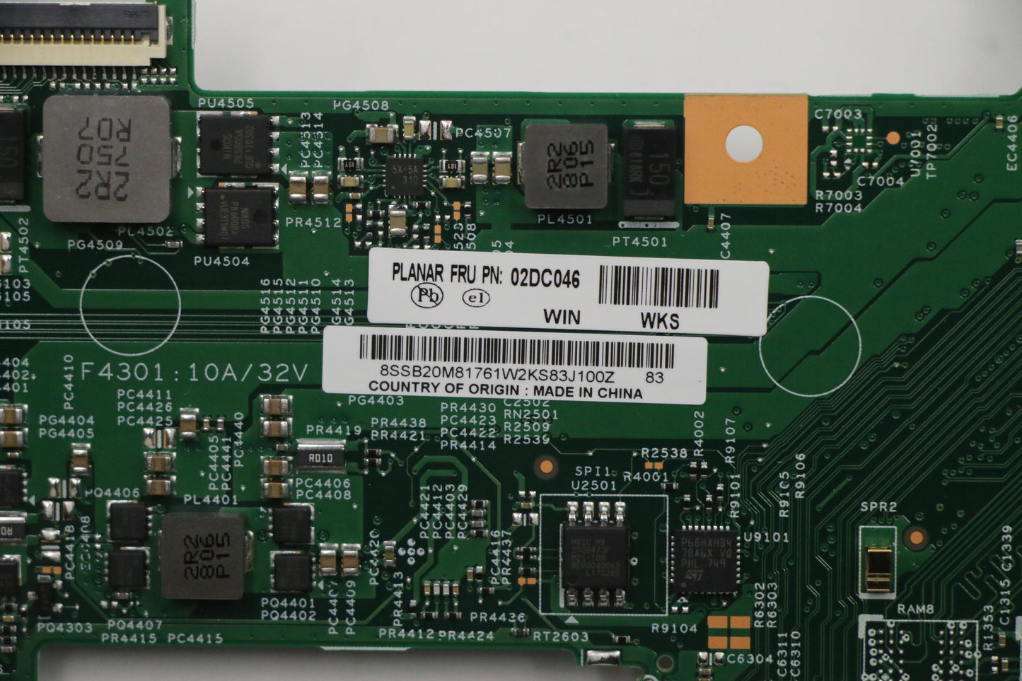 Lenovo 02DC046 Mb N4100 4G Dr4 128G Emcs Nv W