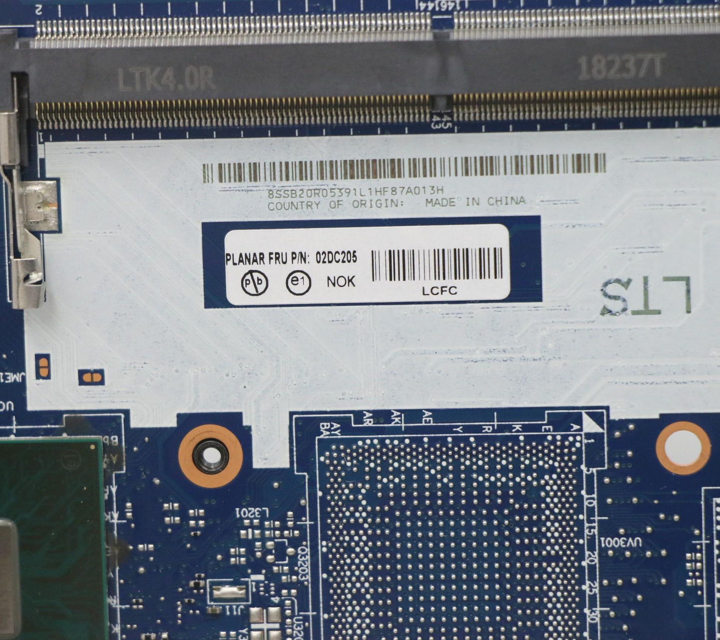 Lenovo System Board Planar Motherboar - 02DC205
