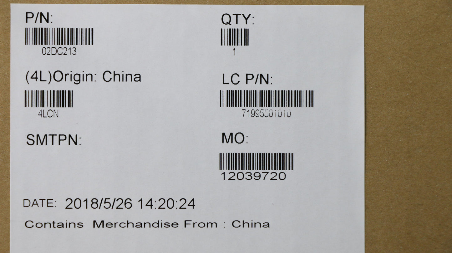 Lenovo System Board Planar Motherboar - 02DC213