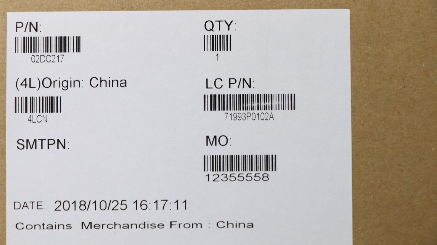 Lenovo System Board Planar Motherboar - 02DC217