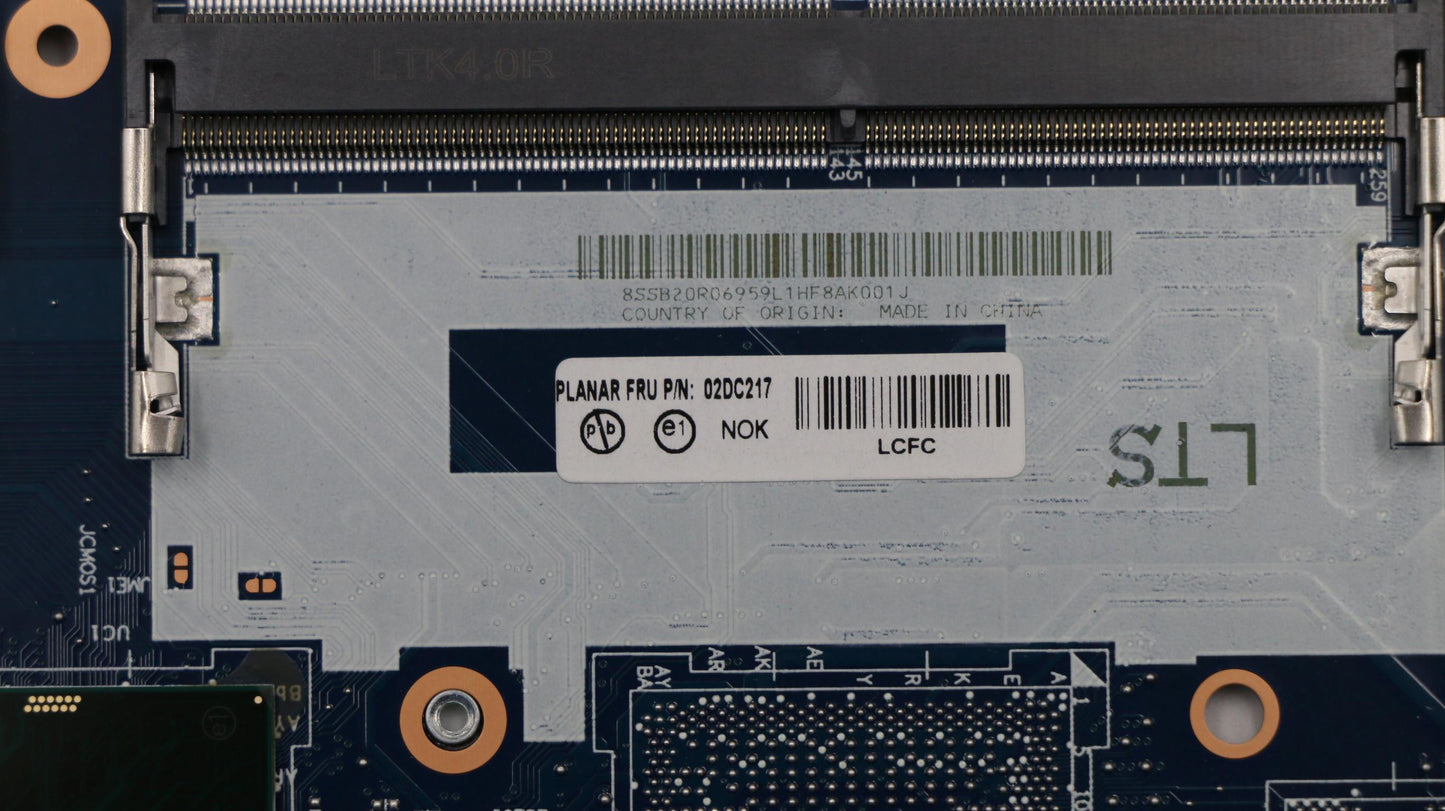 Lenovo System Board Planar Motherboar - 02DC217