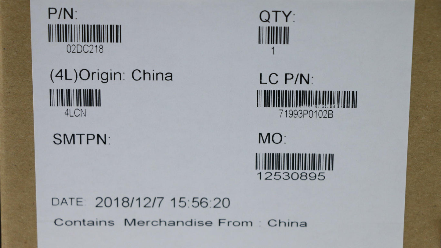 Lenovo System Board Planar Motherboar - 02DC218