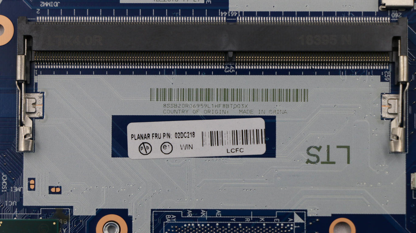 Lenovo System Board Planar Motherboar - 02DC218