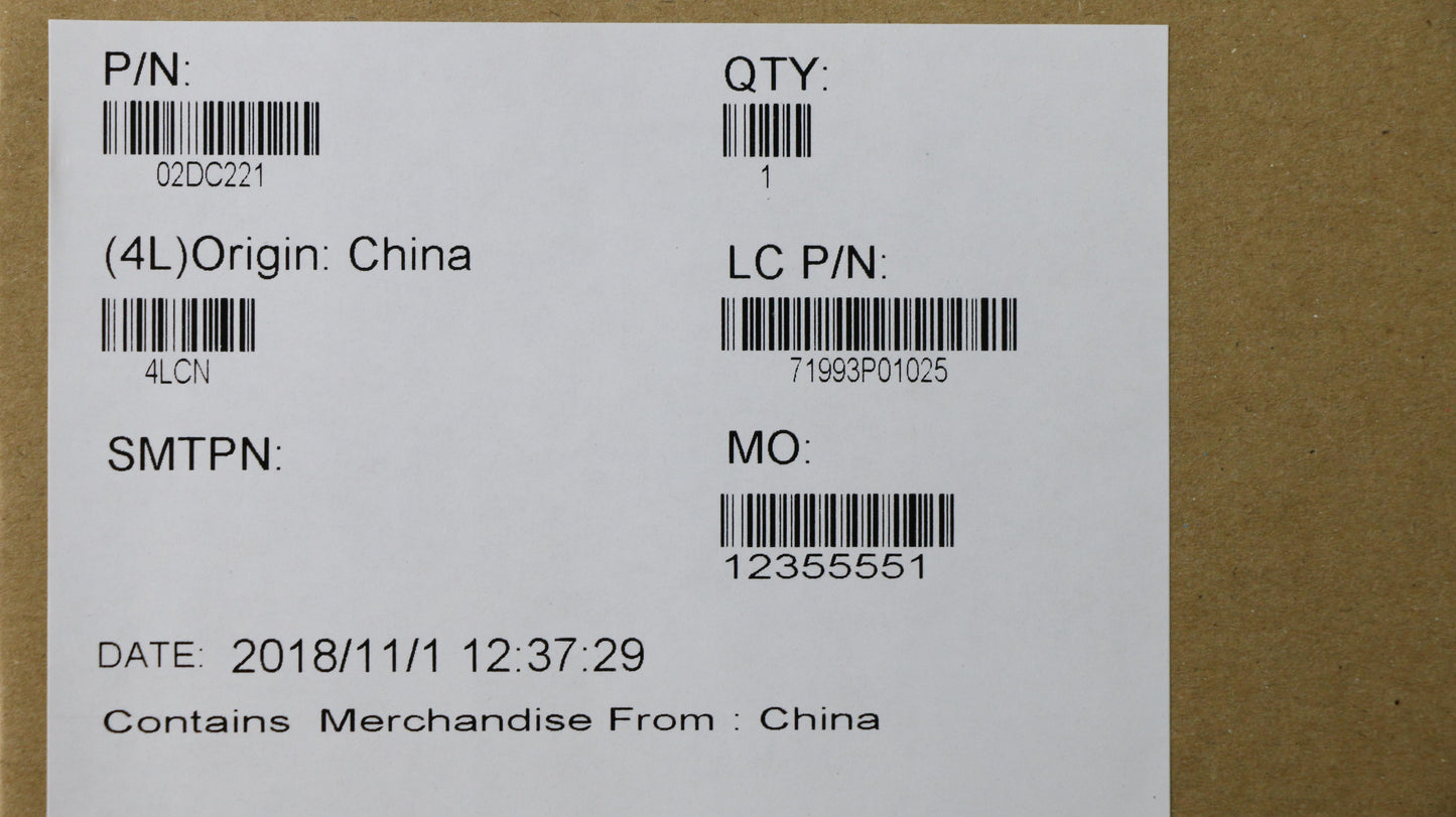Lenovo System Board Planar Motherboar - 02DC221