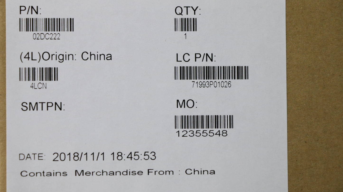 Lenovo System Board Planar Motherboar - 02DC222
