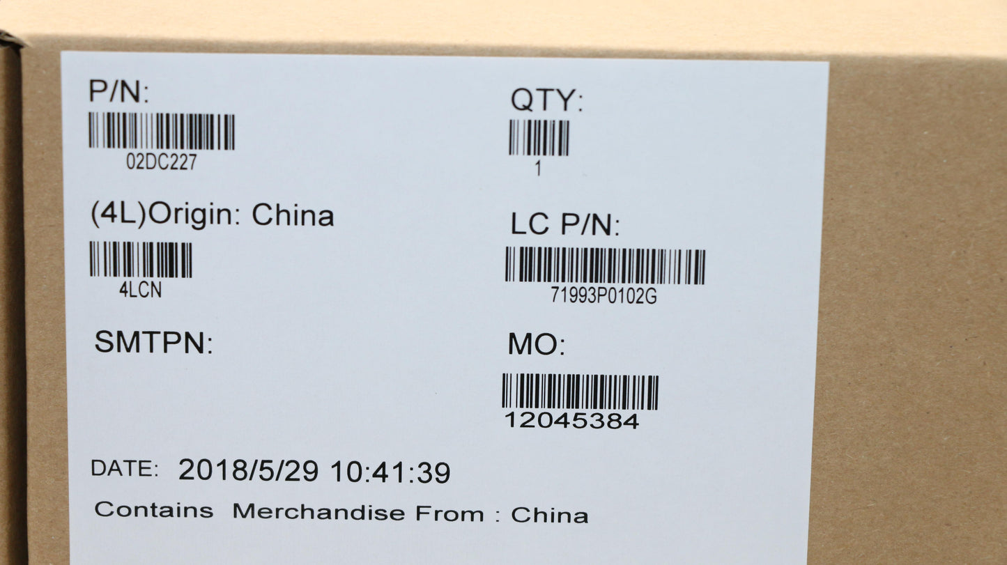 Lenovo System Board Planar Motherboar - 02DC227