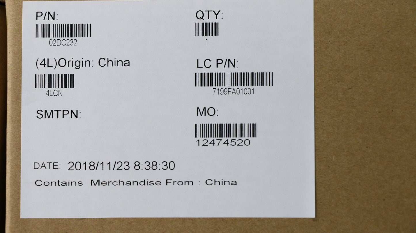 Lenovo System Board Planar Motherboar - 02DC232