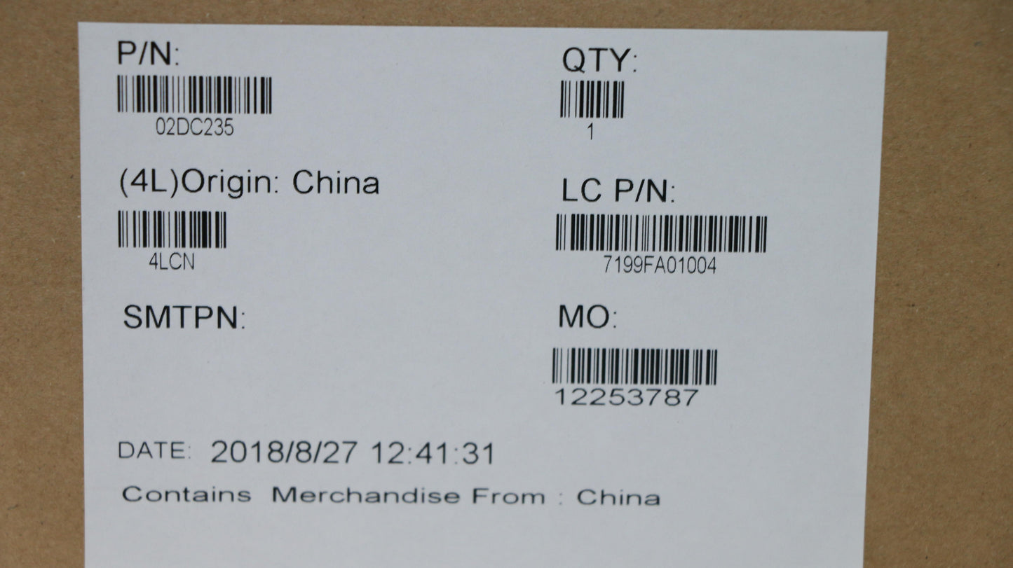 Lenovo System Board Planar Motherboar - 02DC235