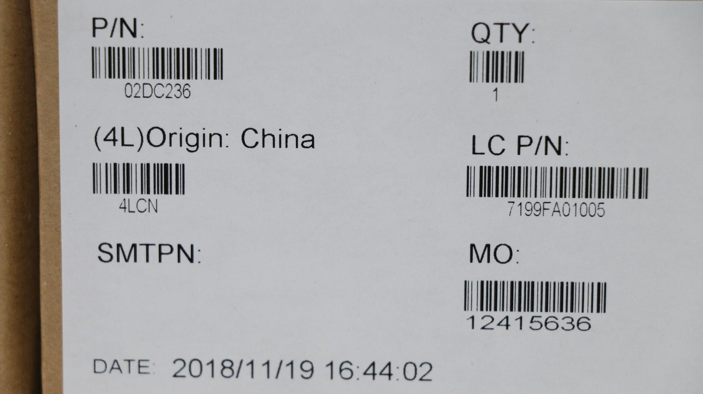 Lenovo System Board Planar Motherboar - 02DC236