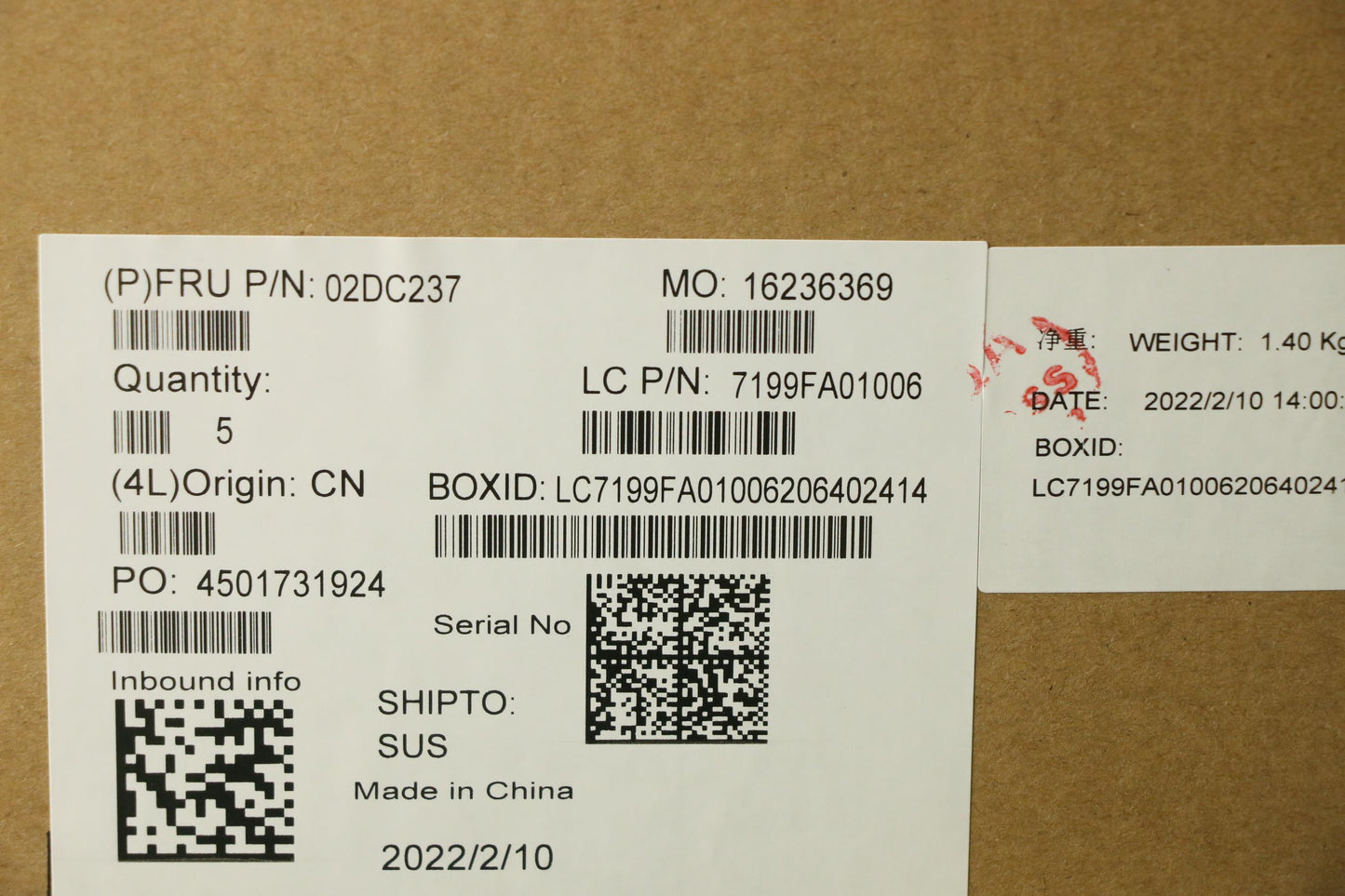 Lenovo System Board Planar Motherboar - 02DC237