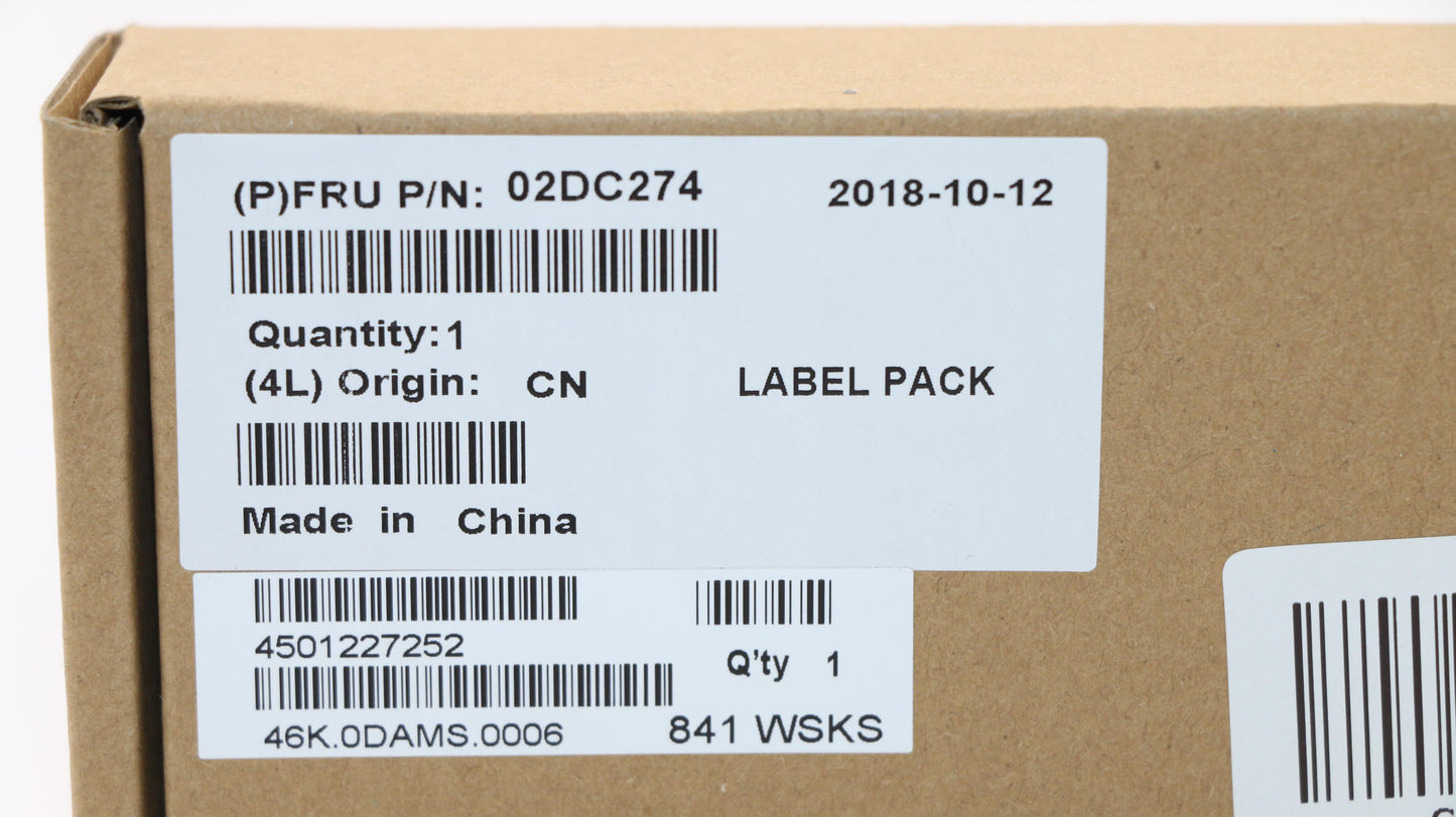 Lenovo Screw Kits Label Kits Misc Kit - 02DC274