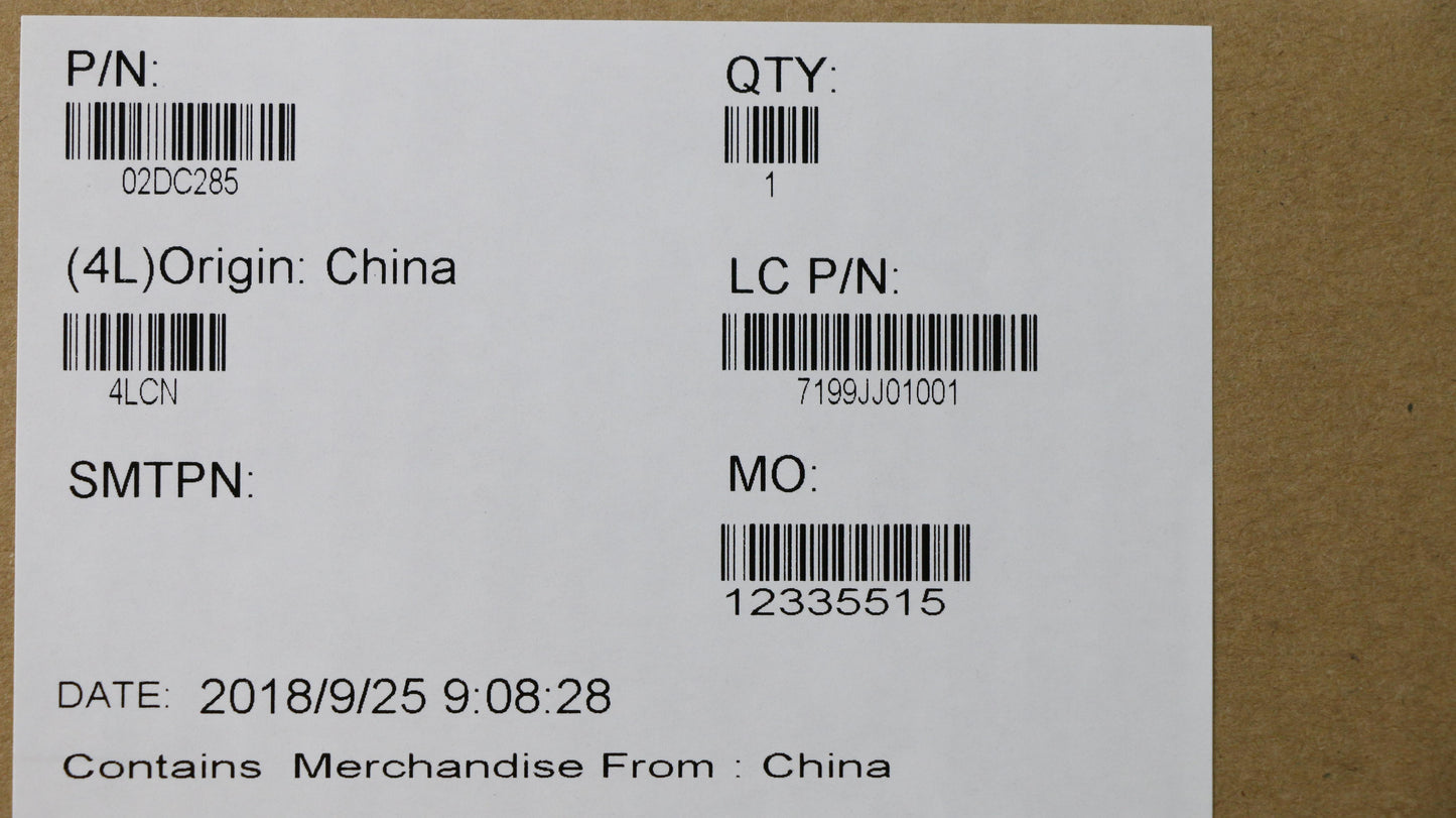 Lenovo System Board Planar Motherboar - 02DC285