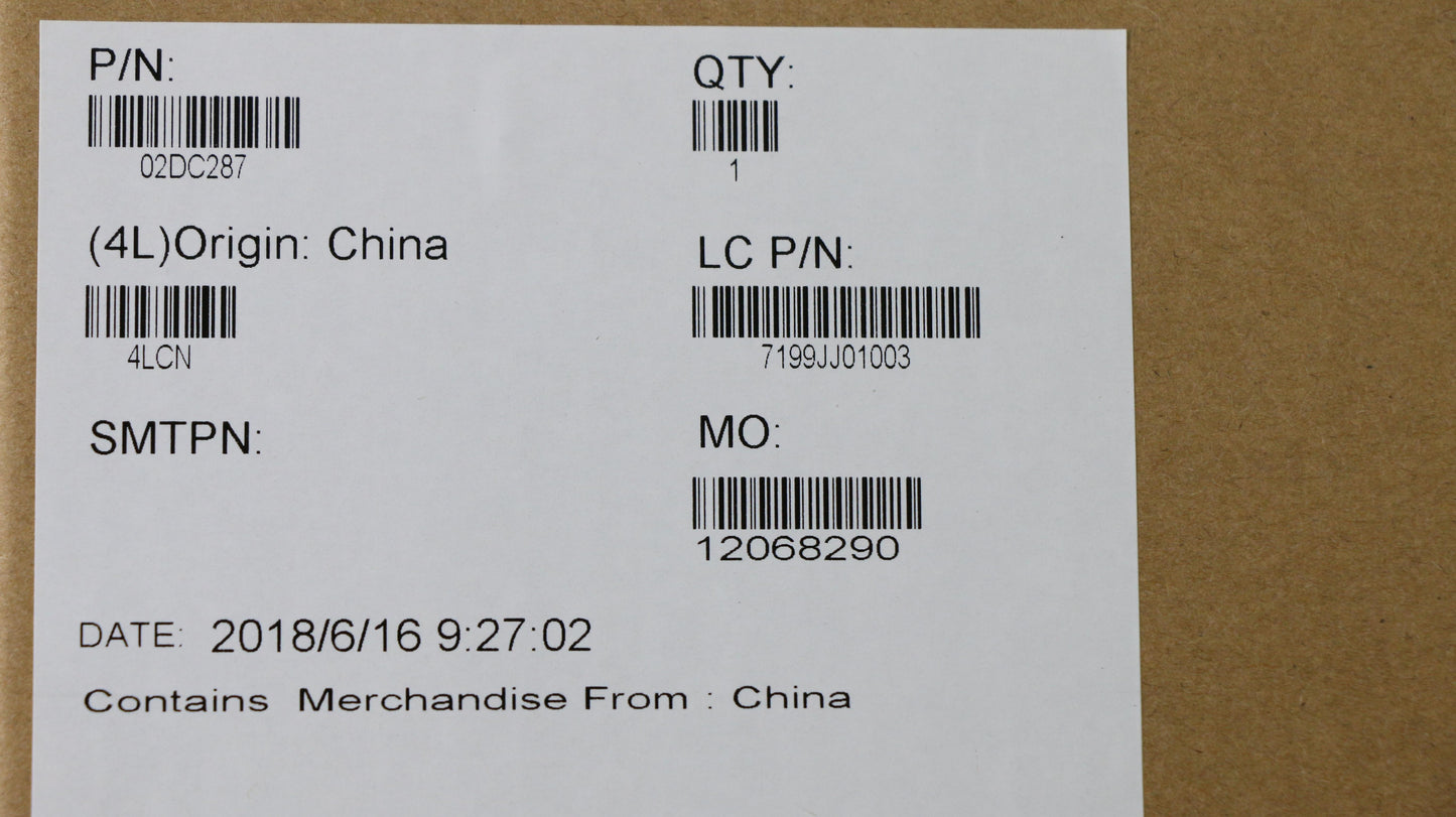 Lenovo System Board Planar Motherboar - 02DC287