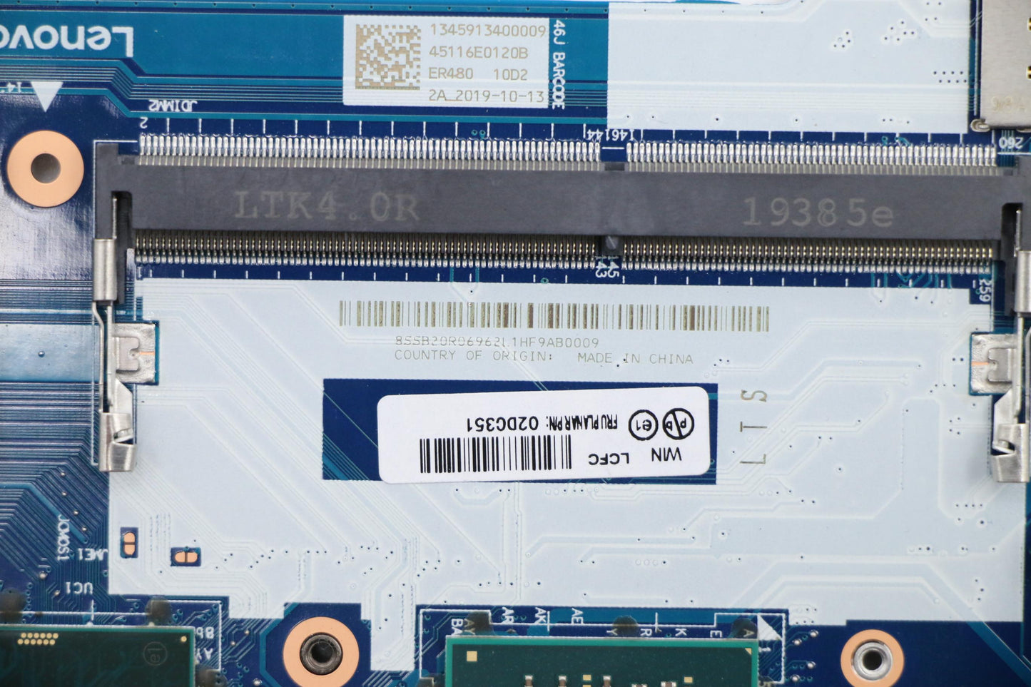 Lenovo System Board Planar Motherboar - 02DC351