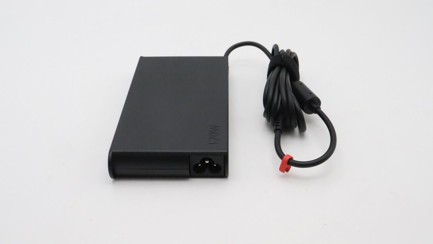 Lenovo (02DL136) AC Adapter, Rectangle, 170W, 3-Prong, Black