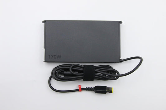 Lenovo (02DL140) 170W Rectangle AC Adapter, 3-Prong, Black