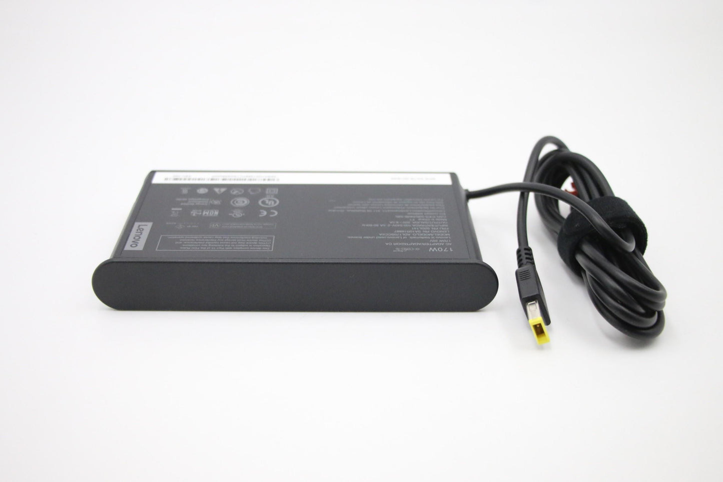 Lenovo (02DL141) AC Adapter, Rectangle, 170W, 2-Pin, Black