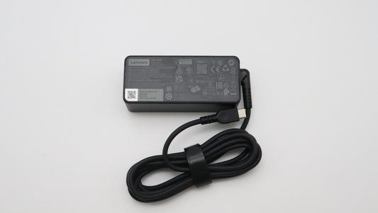 Lenovo (02DL147) AC Adapter, Type-C, 45W, 3-Pin, Black