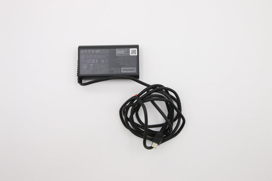 Lenovo (02DL152) AC Adapter, Type-C, 65W, 2P, Black