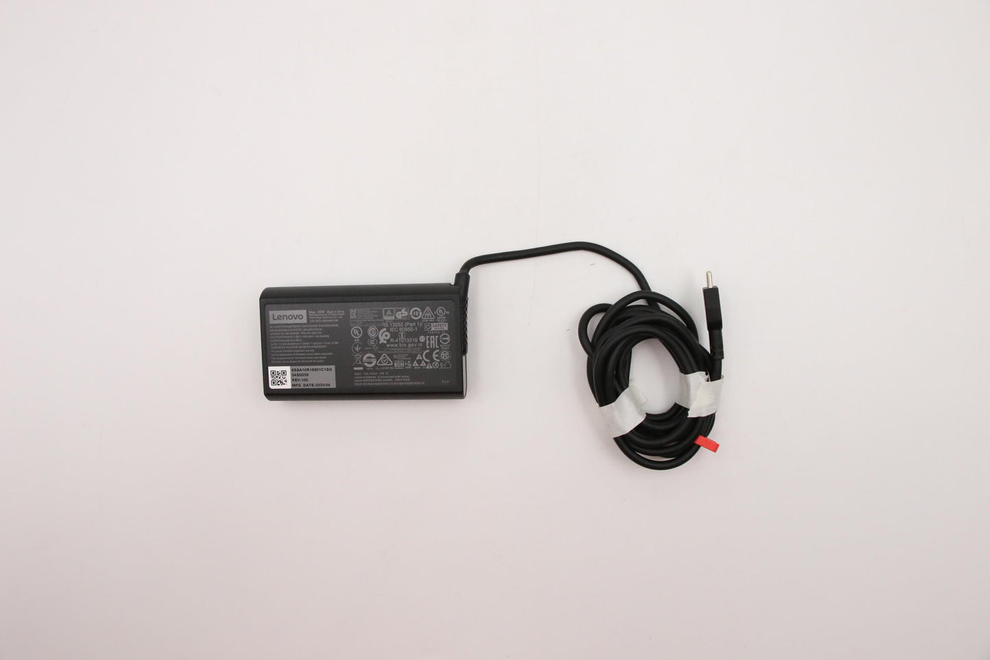 Lenovo (02DL155) - AC_ADAPTER, Type-C, 65W, 3P, Black