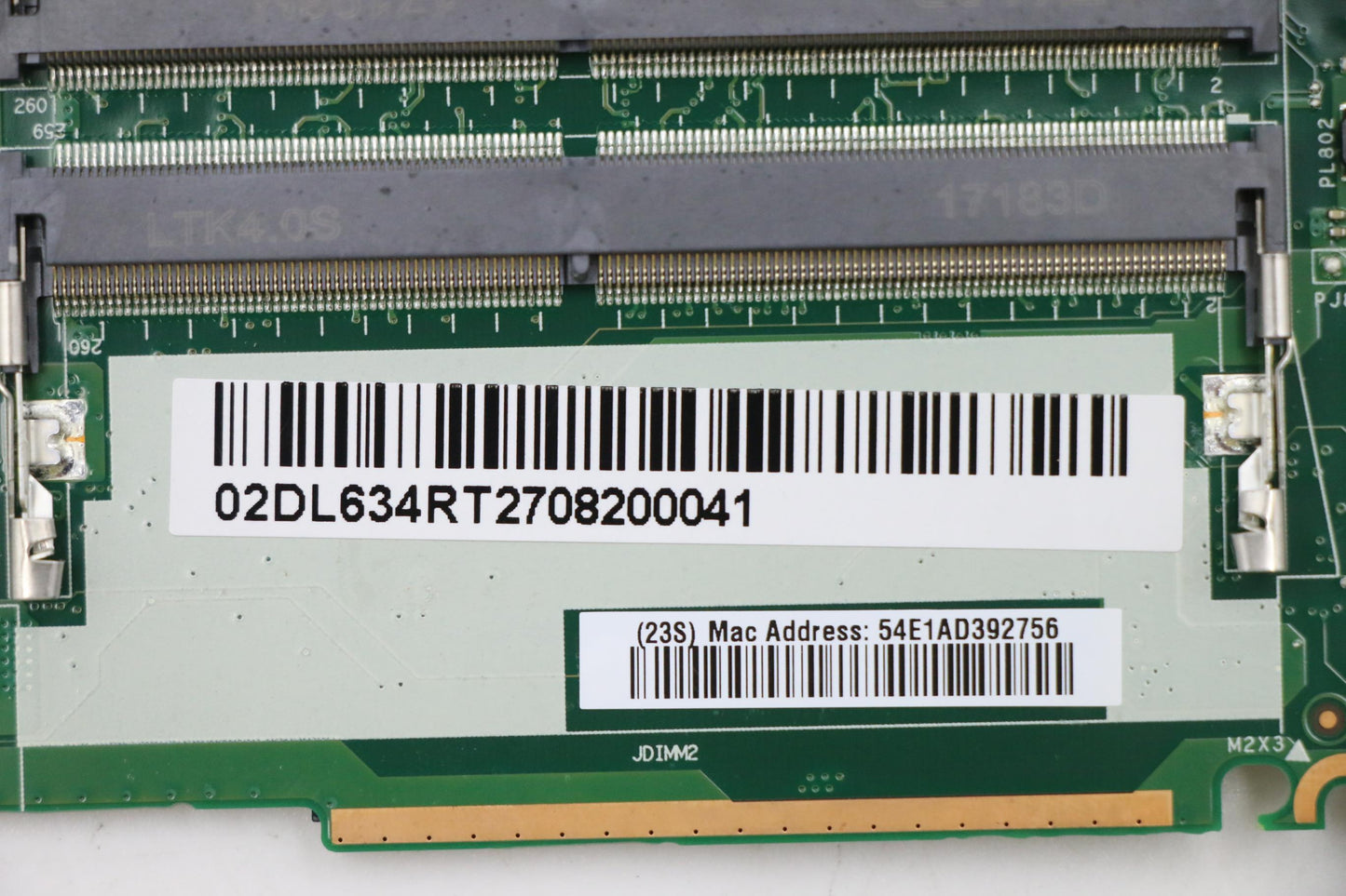 Lenovo System Board Planar Motherboar - 02DL634