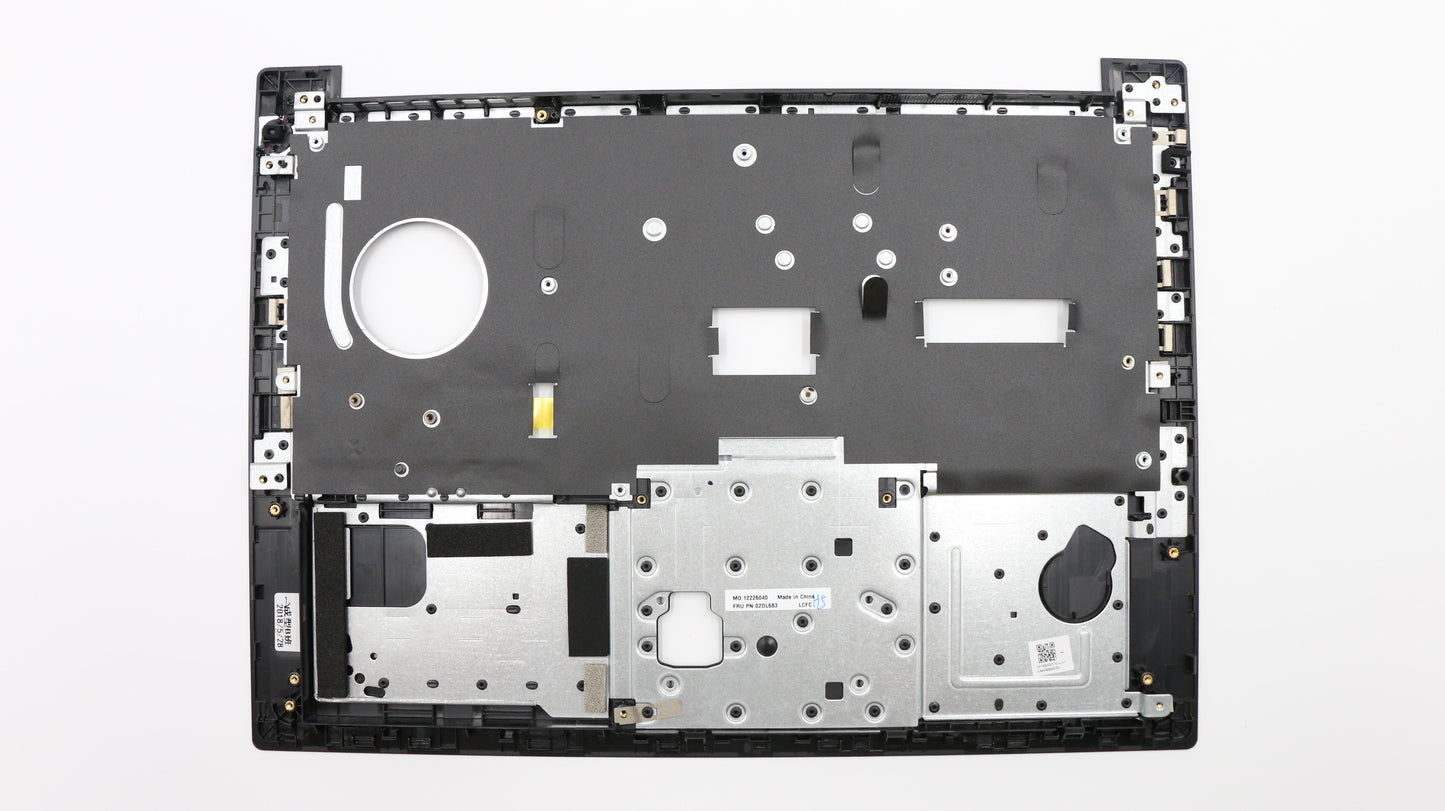 Lenovo (02DL683) C-Cover Sub Assembly, Textured, No Fingerprint Reader, with HDD Sponge