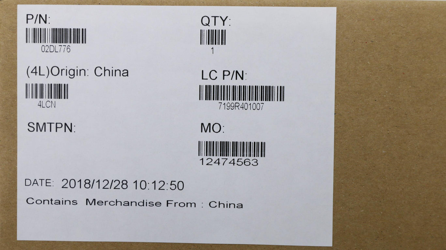 Lenovo Fe490 Mb Uma I7-8565U Nok Yt H - 02DL776
