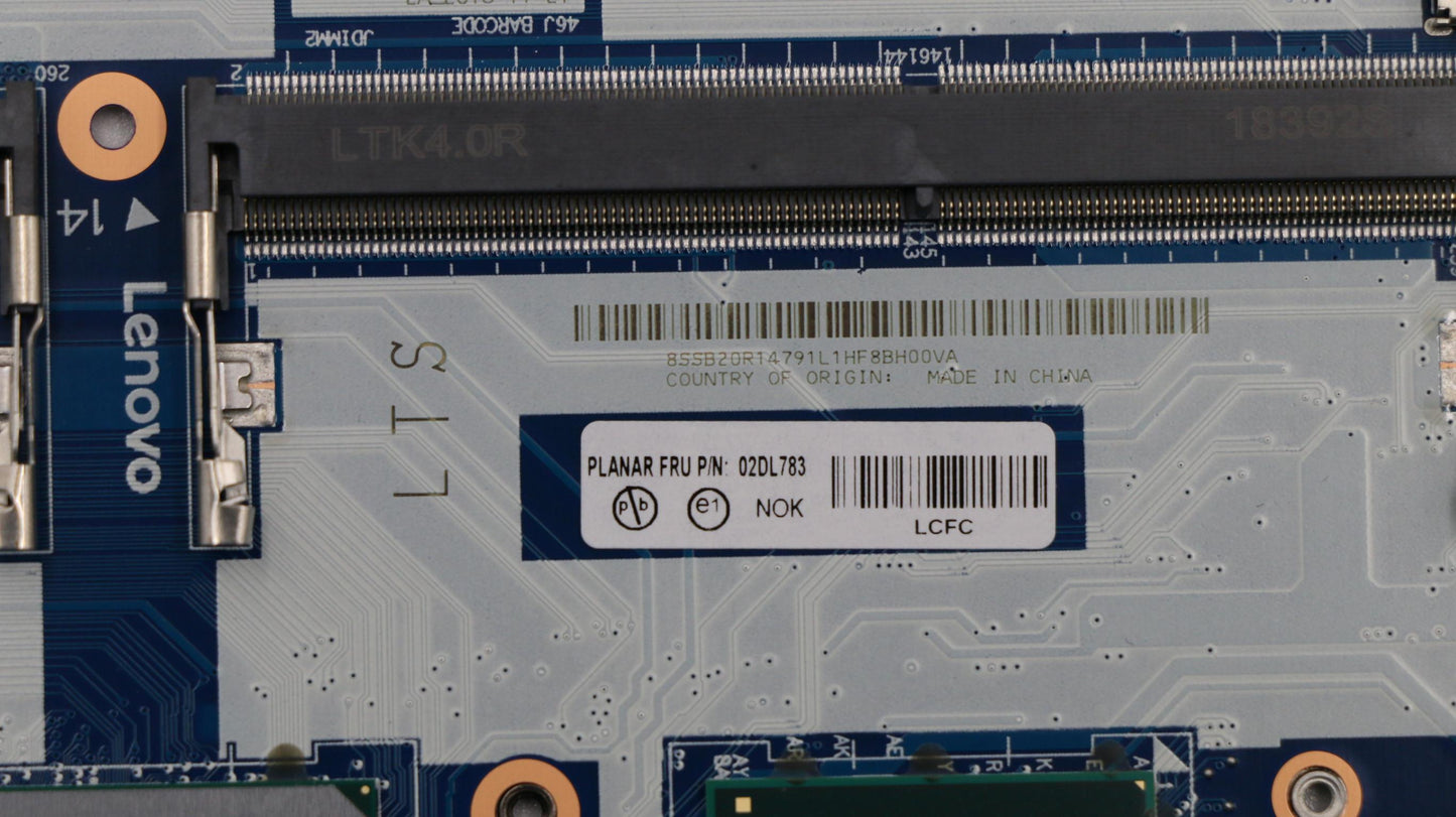 Lenovo Fe490 Mb I5-8265U P1-70V2G Nok - 02DL783