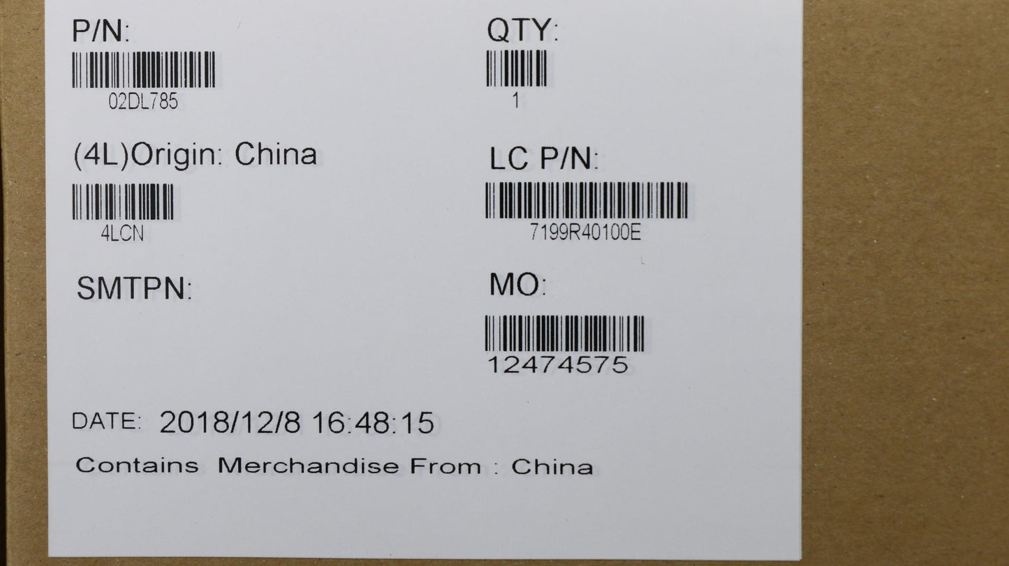 Lenovo Fe490 Mb I7-8565U P1-70V2G Nok - 02DL785