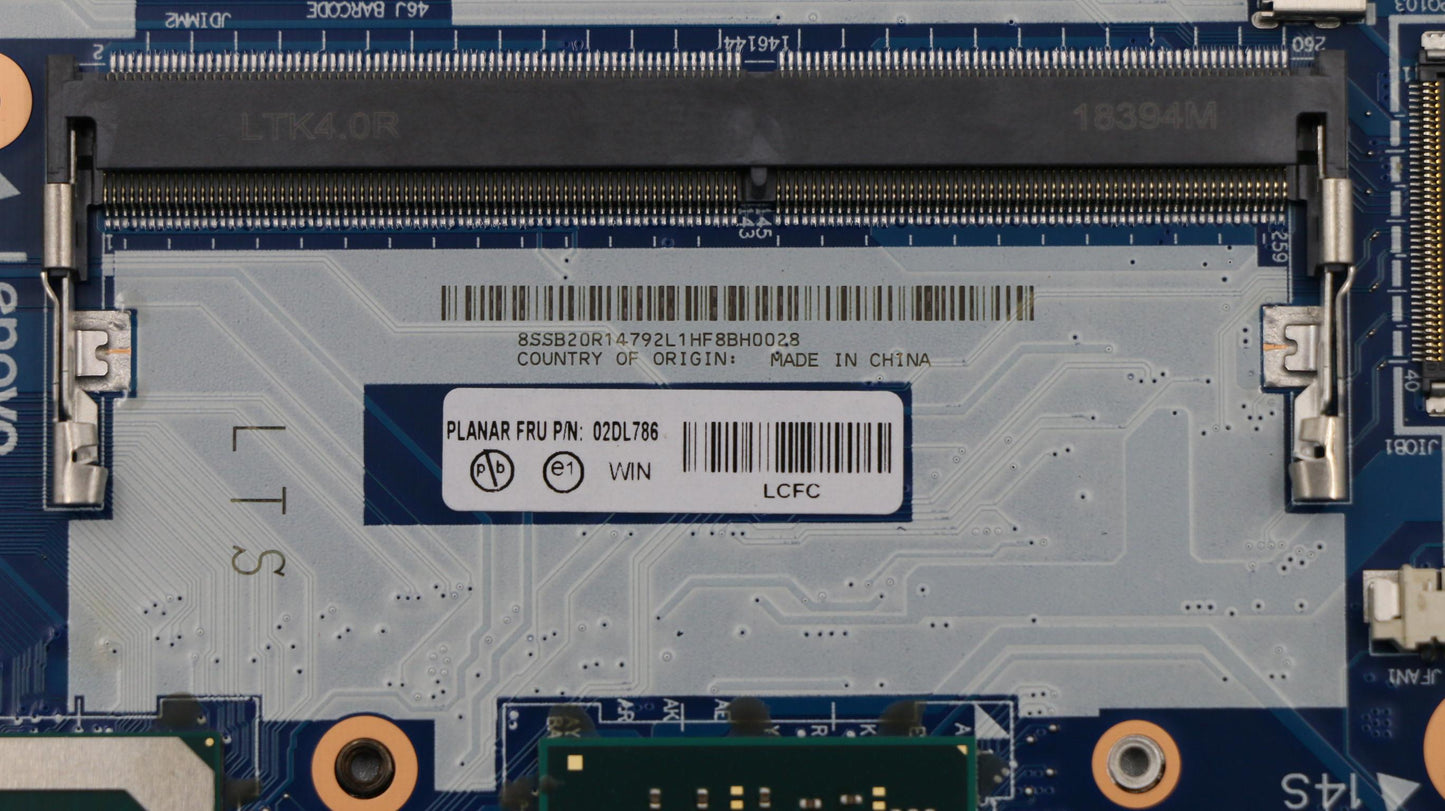 Lenovo Fe490 Mb I7-8565U P1-70V2G Win - 02DL786
