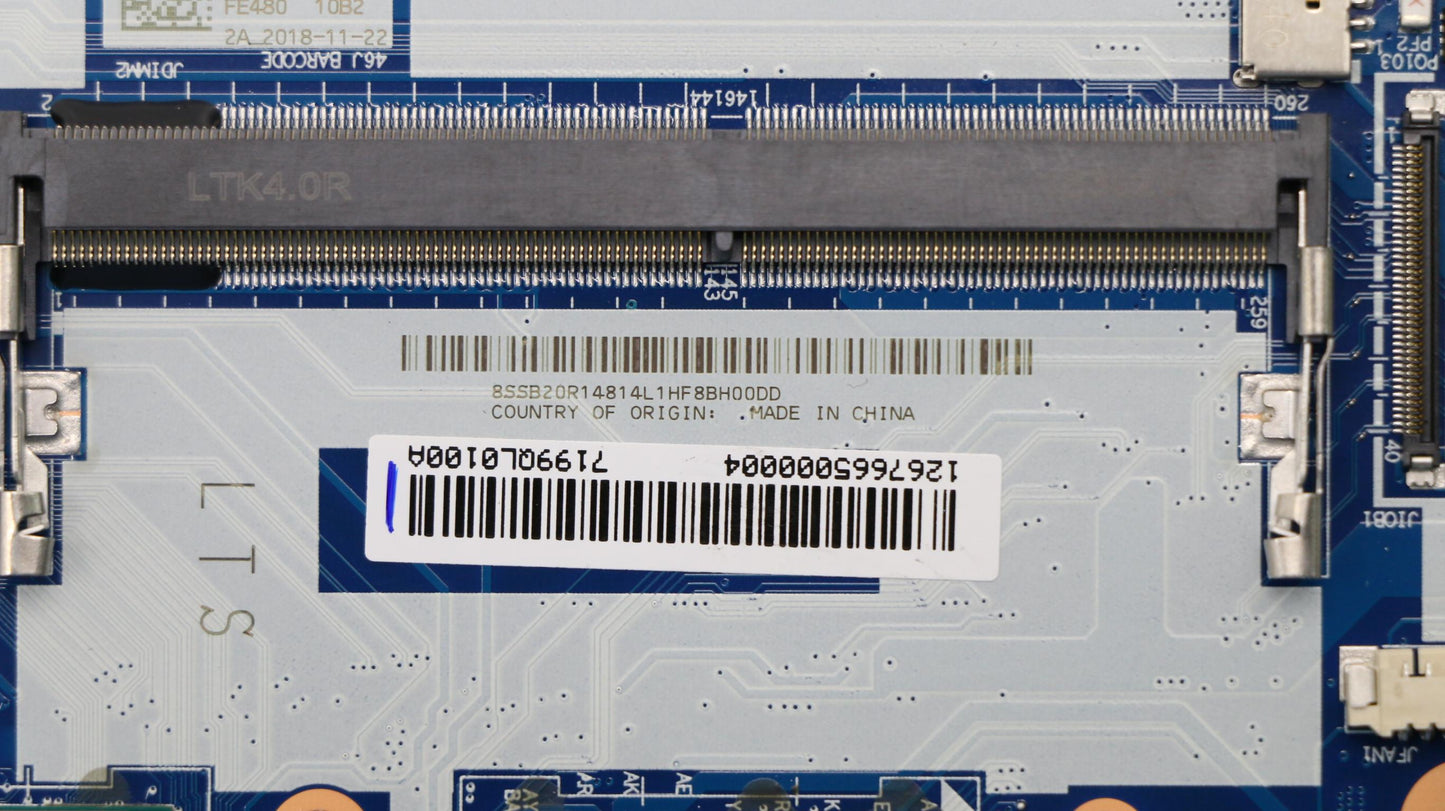 Lenovo Fe480 Mb Dis I7-8565U P1-50V2G - 02DL801