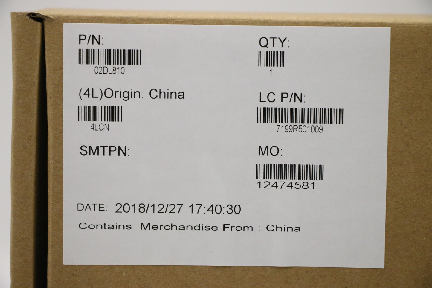 Lenovo Fe590 Mb Uma I7-8565U Iuhdg Wi - 02DL810
