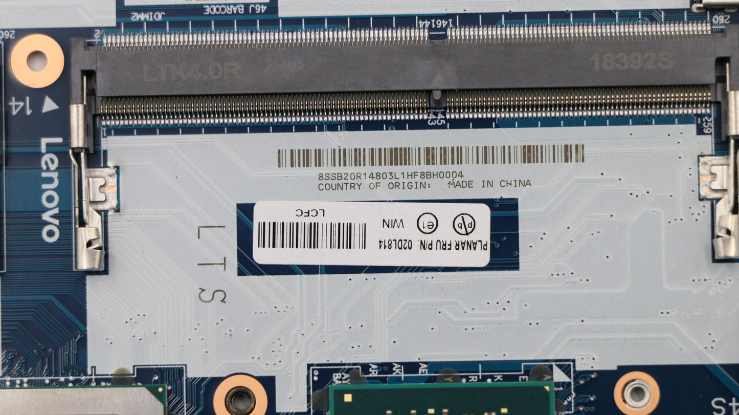 Lenovo Fe590 Mb I5-8265U P1-70V2G Win - 02DL814