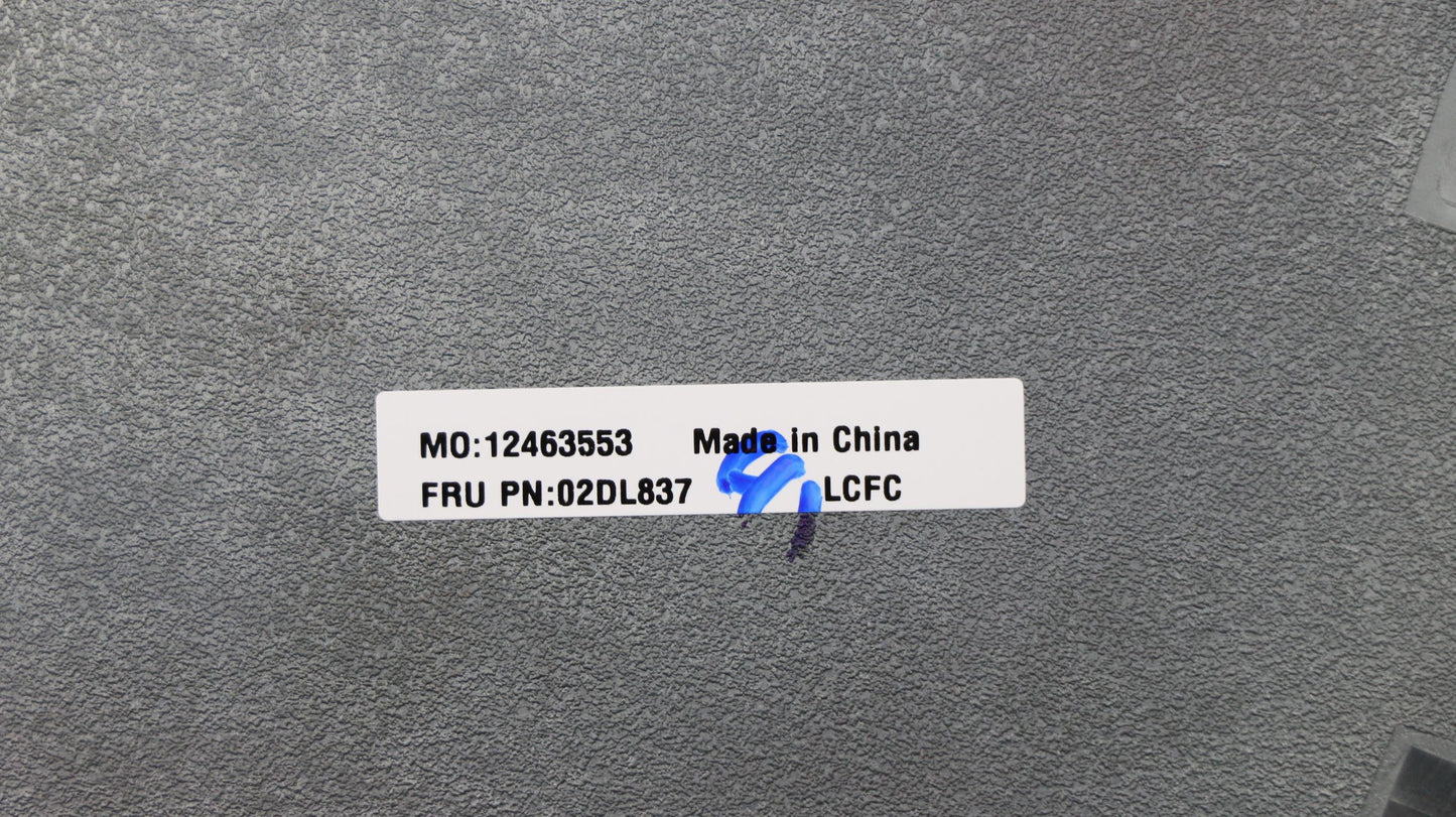 Lenovo Log Low Assy Black - 02DL837