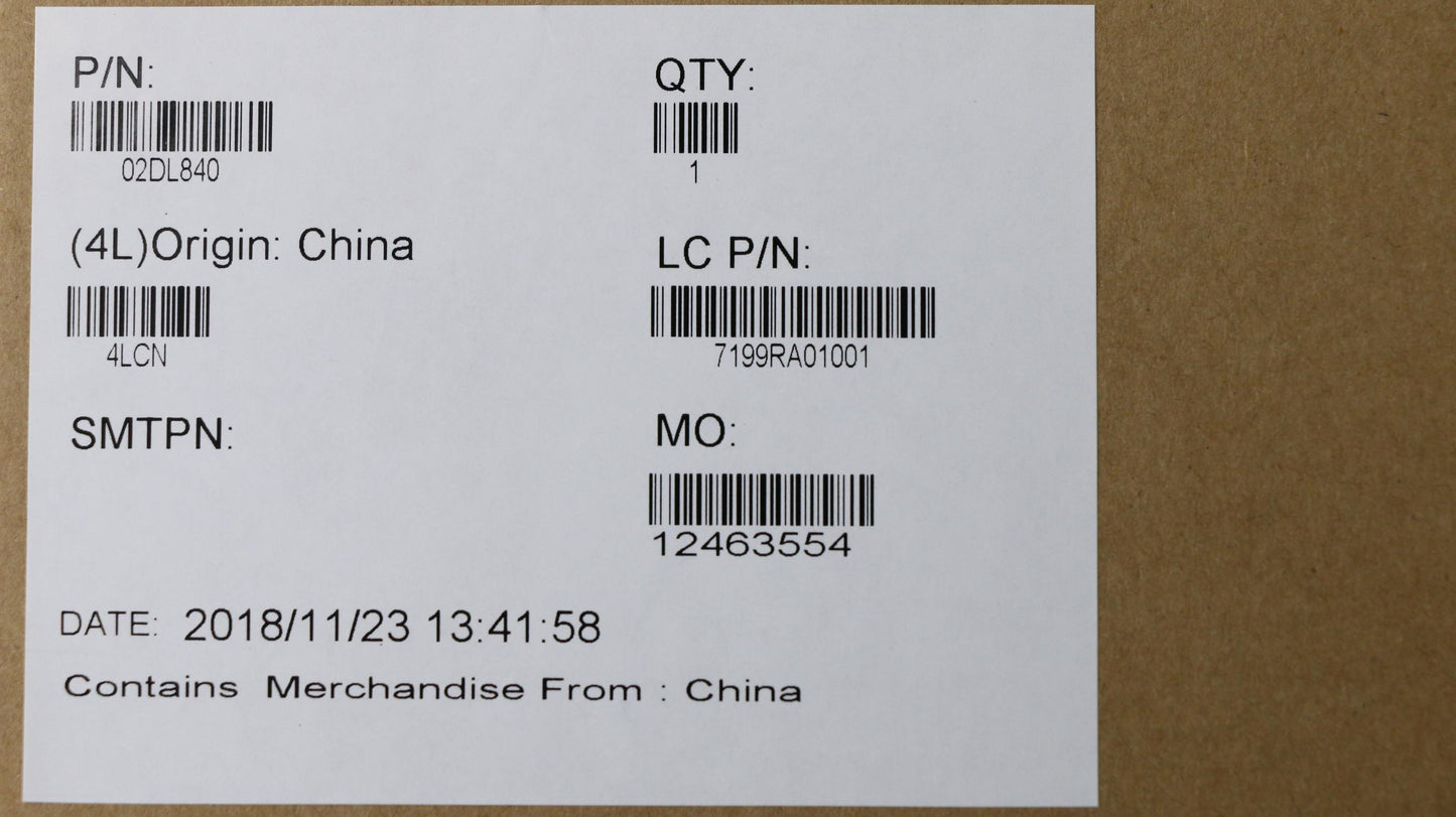 Lenovo Log Low Assy Texture Blk - 02DL840