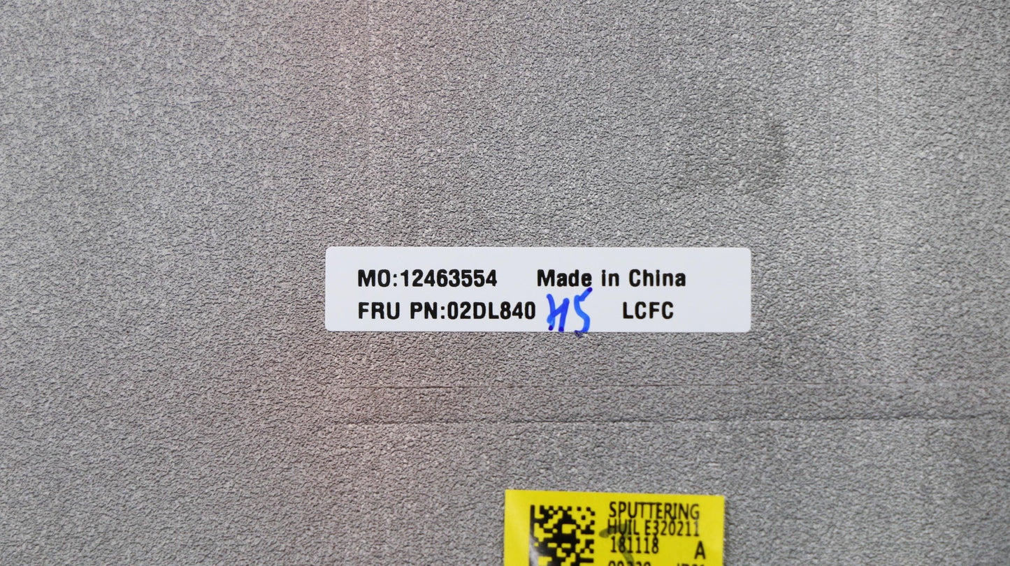 Lenovo Log Low Assy Texture Blk - 02DL840