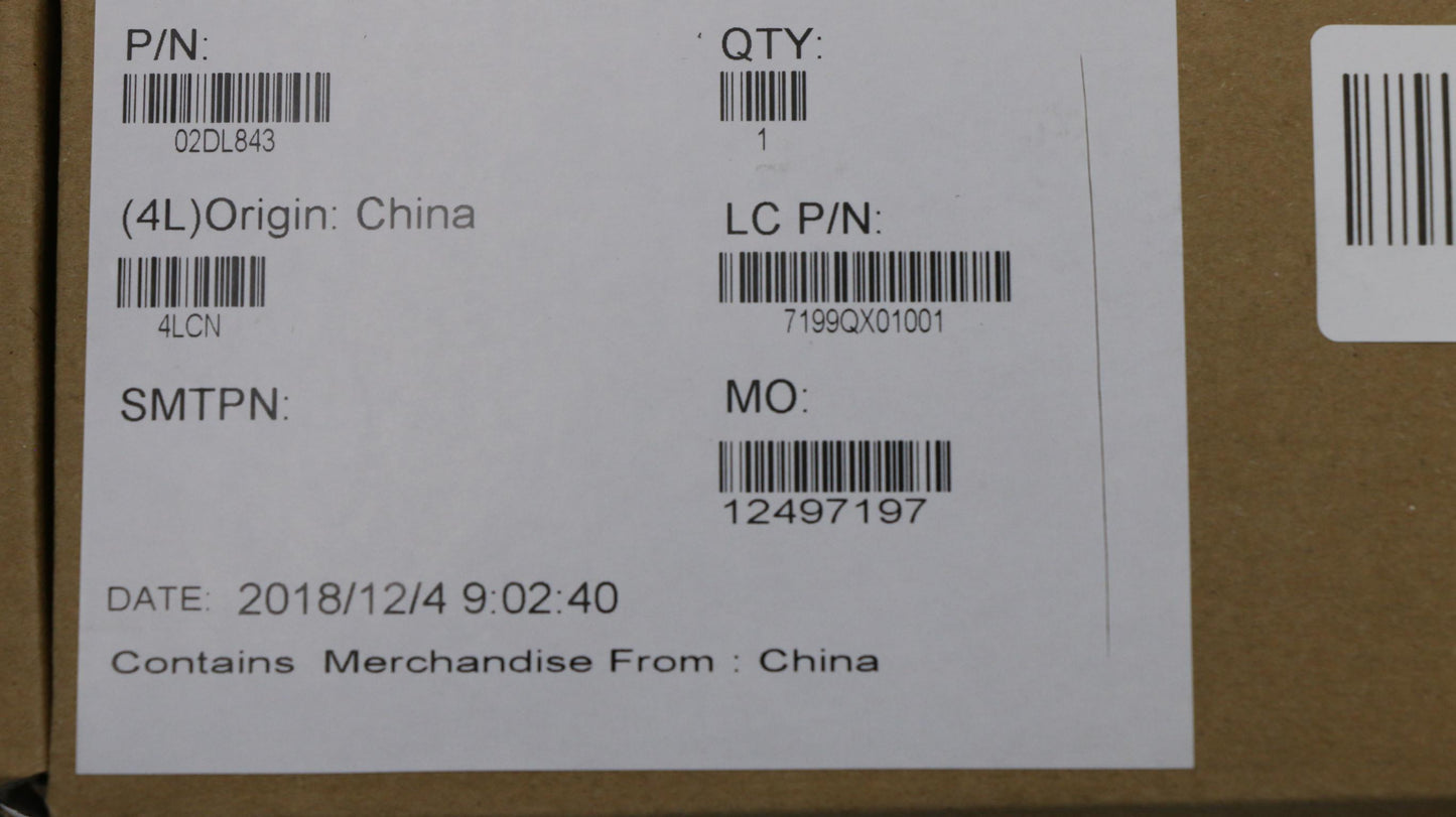 Lenovo Touchpad Cable Clickpad Ffc - 02DL843