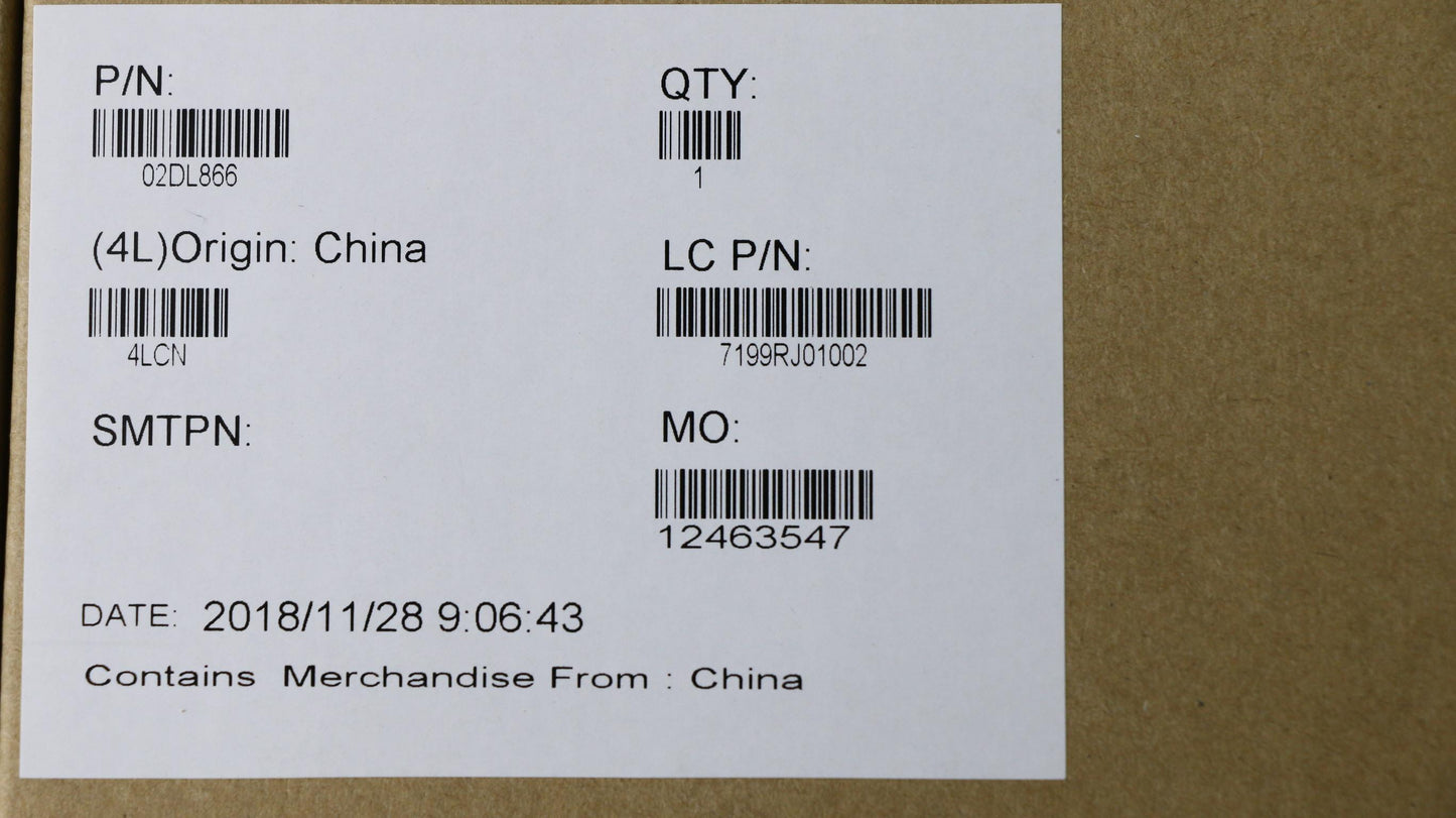 Lenovo Lcd Cover Assy Black - 02DL866