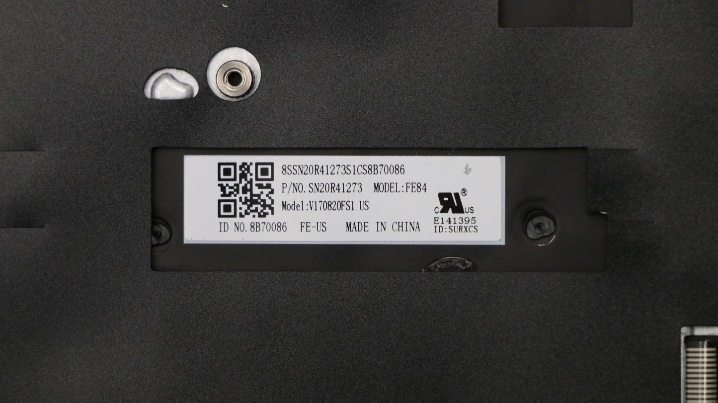 Lenovo Kbd Bezel Asm Us Eng Blk Bl Sr - 02DL875