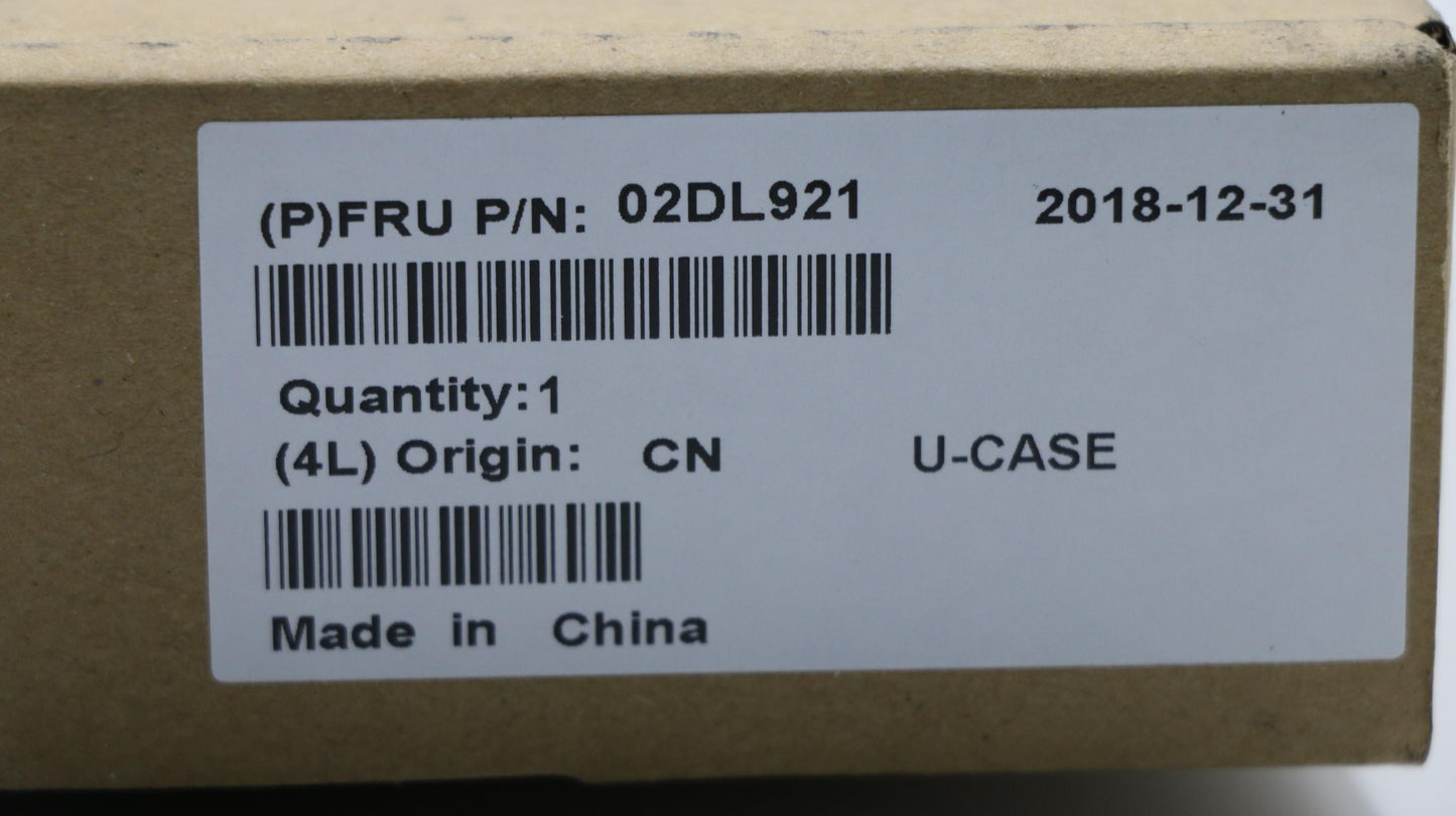 Lenovo Assembly Black Cs Ucase Fp Cq - 02DL921