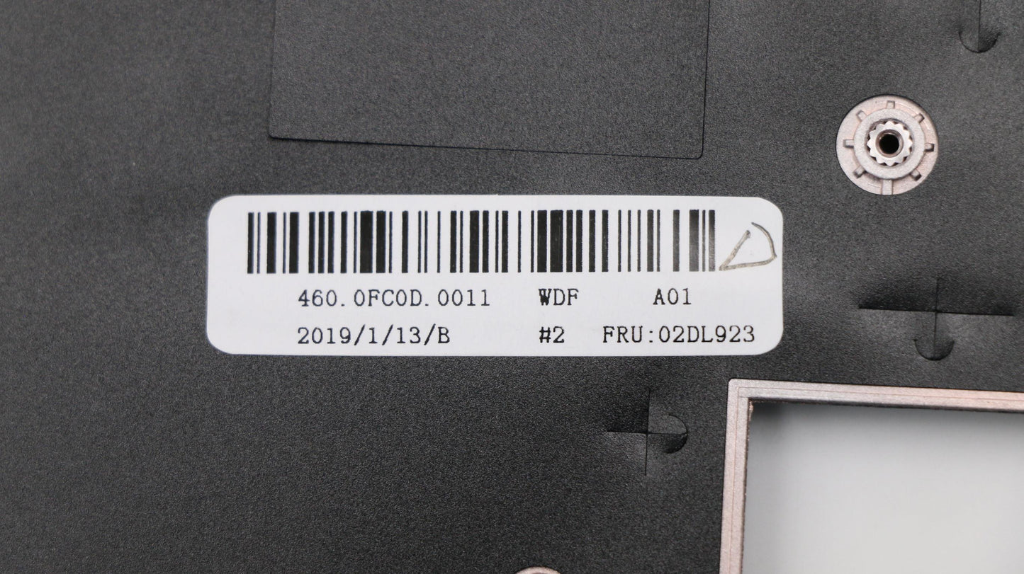 Lenovo Assembly Black Cs Ucase W/O Fp - 02DL923