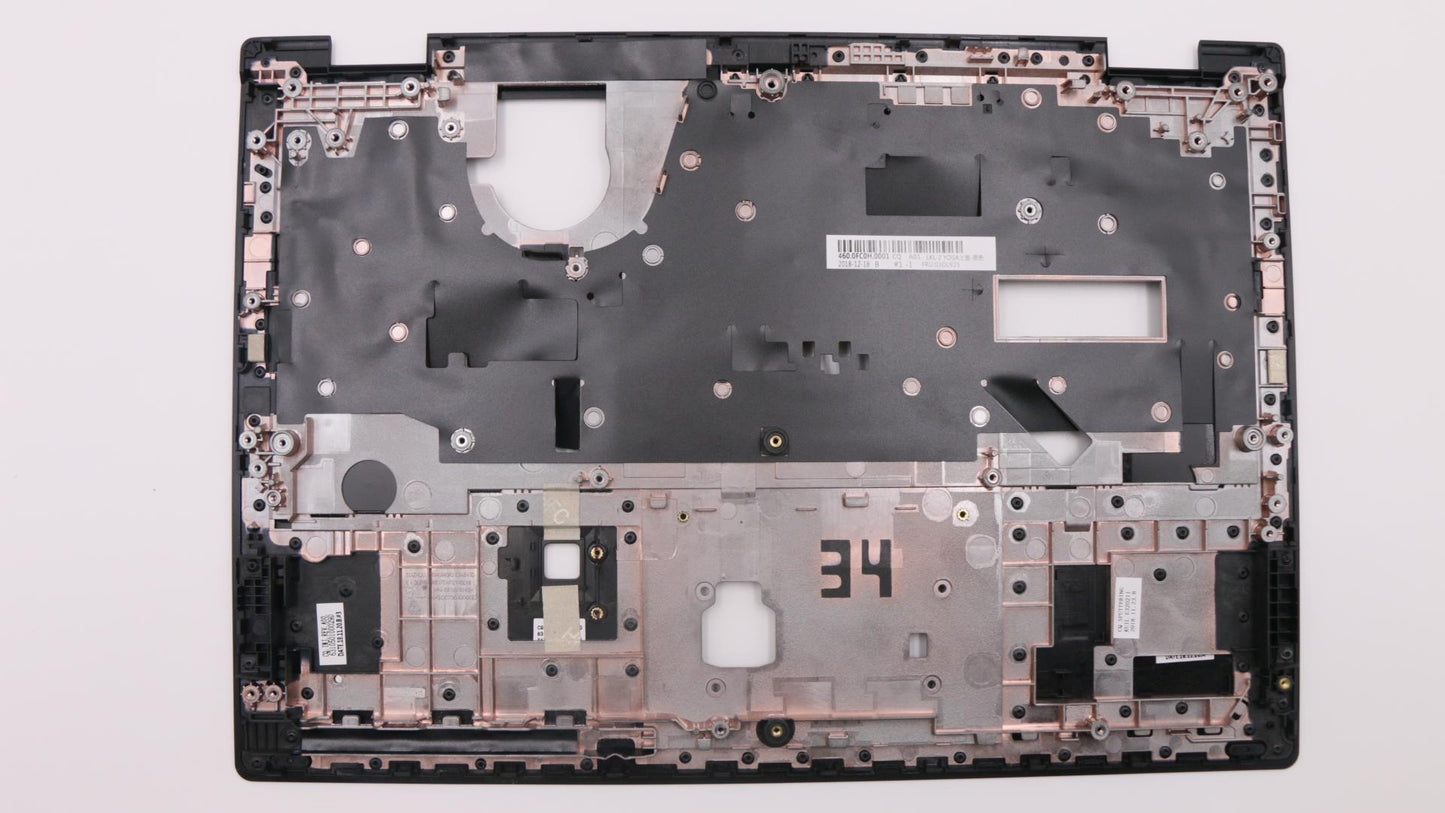 Lenovo Assembly Black Yoga Ucase Fp L - 02DL925